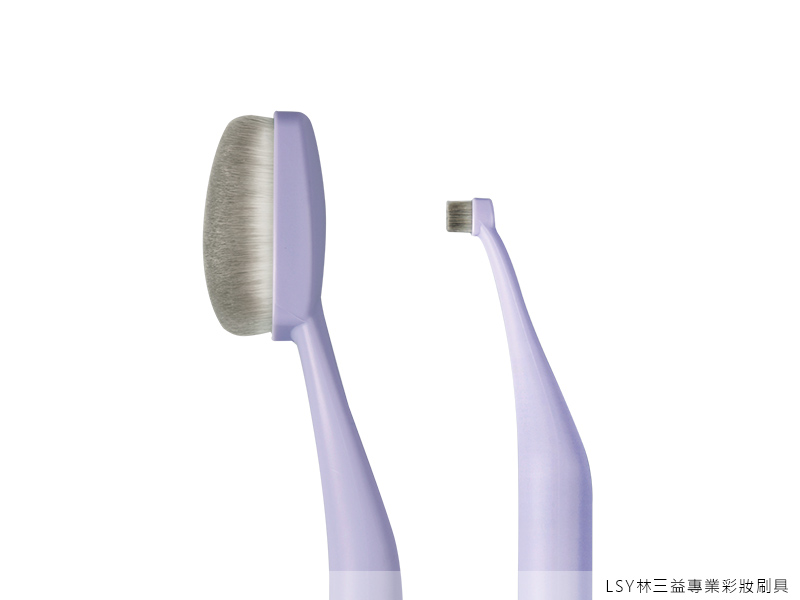 粉底,粉底刷,LSY林三益 牙刷型粉底刷,橢圓面大小適中,使用不需任何技巧,初學者也能立刻上手。