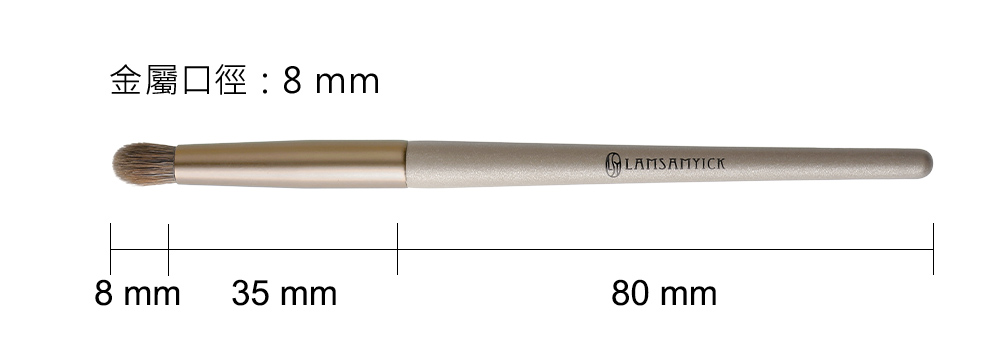 眼妝,眼影,LSY林三益 底妝暈染進階組(芭蕾.粉),局部暈染眼刷_商品使用