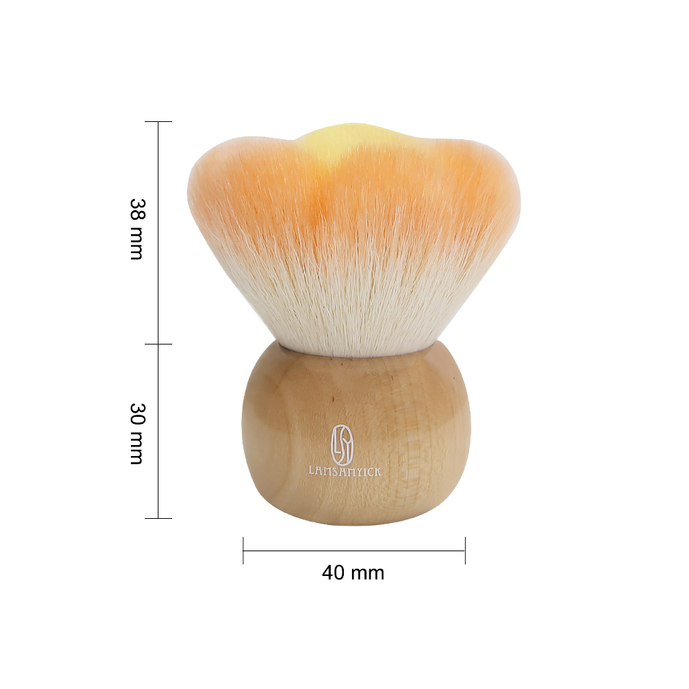 蜜粉,粉餅刷,LSY林三益 蜜粉粉柄刷,尺寸圖