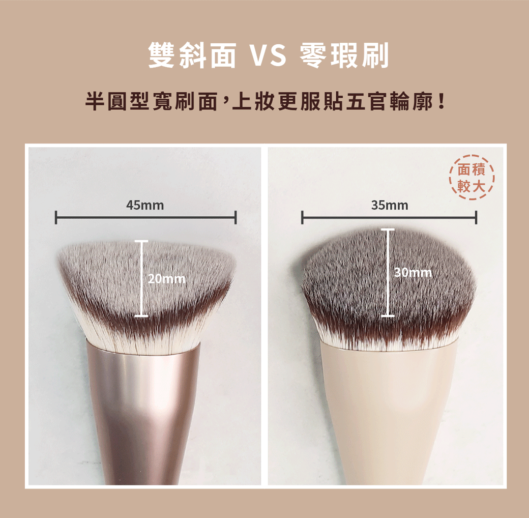 遮瑕,素顏妝,LSY林三益 點點雙頭刷,使用圖