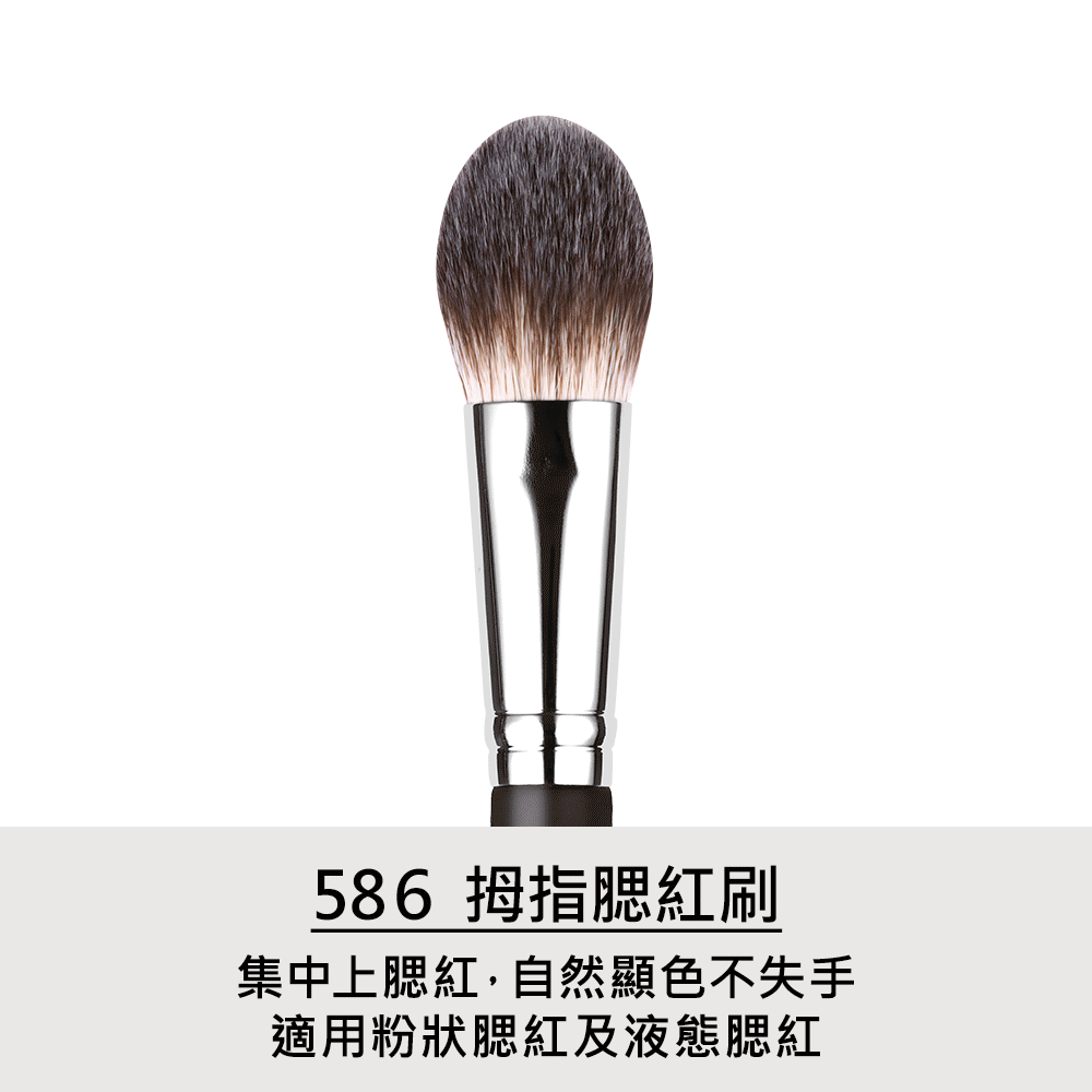 眼影,眼影盤,LSY林三益 微醺深邃眼刷組,555 細節刷_商品使用