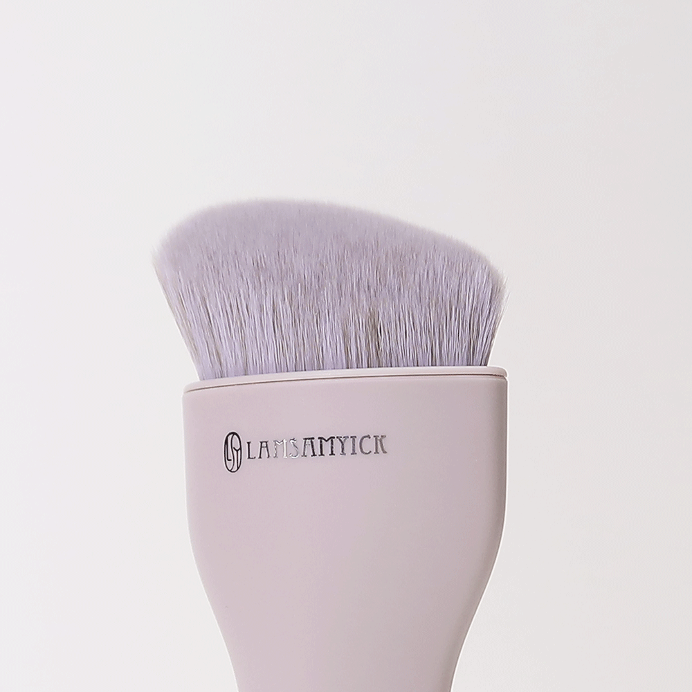 粉底,粉底液,LSY林三益 蜜粉.坡型弧面粉底刷（水滴型）,坡型弧面粉底刷（水滴型）_使用方式